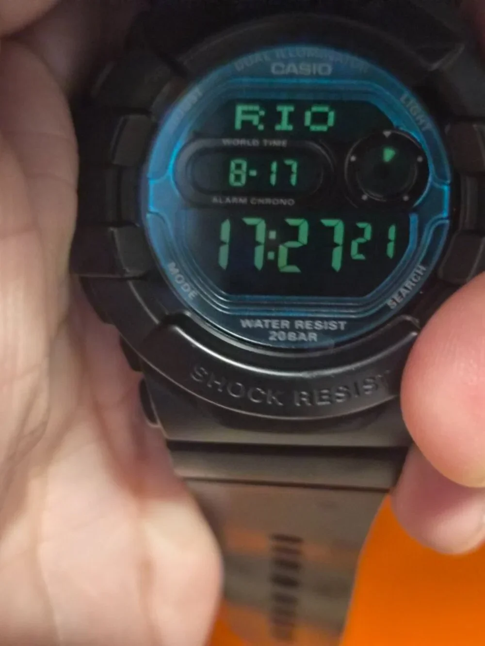 Casio G Shock Baby G Matte Black